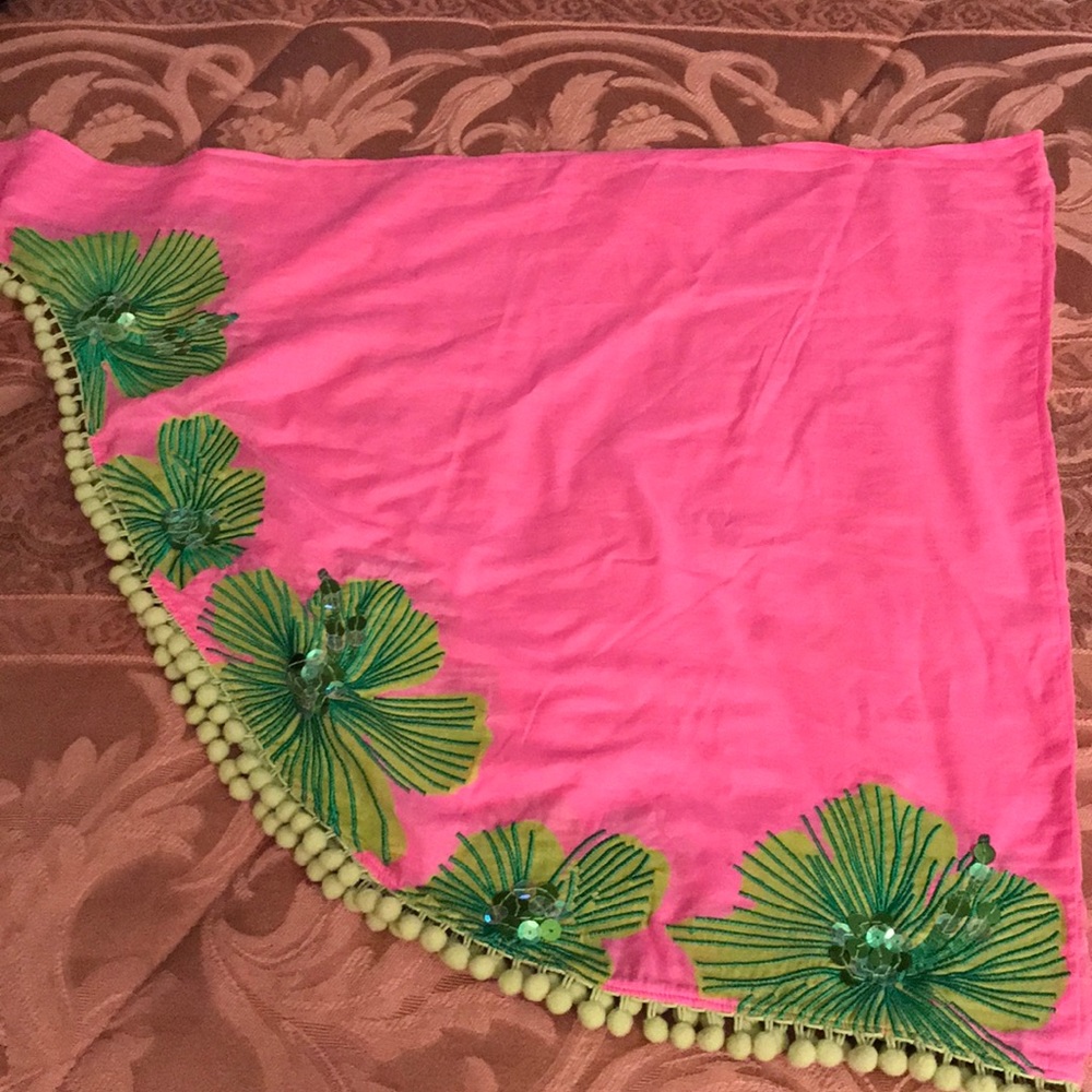 Lilly Pulitzer sarong/bathing suit cover